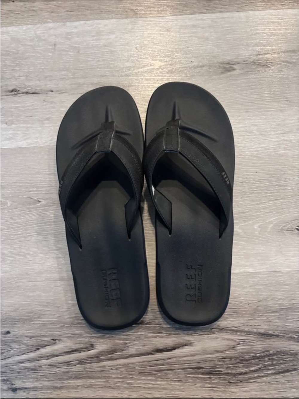 Reef Men’s Black Classic Flip Flops